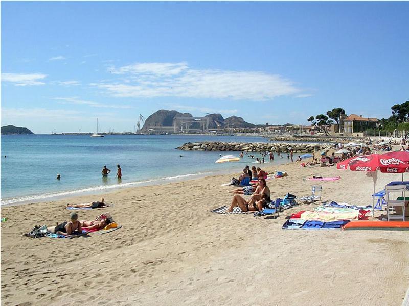 Blue Summer Vibes Appartment For 4P, Ac, Parking, Beachfront, Spa Access -5 La Ciotat Exterior foto