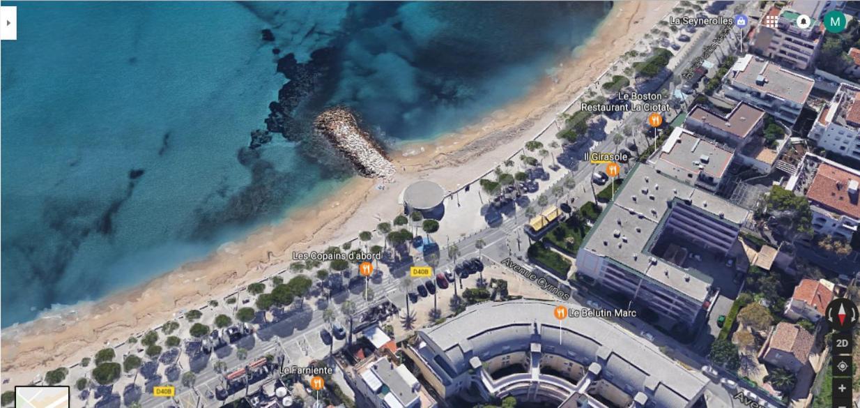 Blue Summer Vibes Appartment For 4P, Ac, Parking, Beachfront, Spa Access -5 La Ciotat Exterior foto